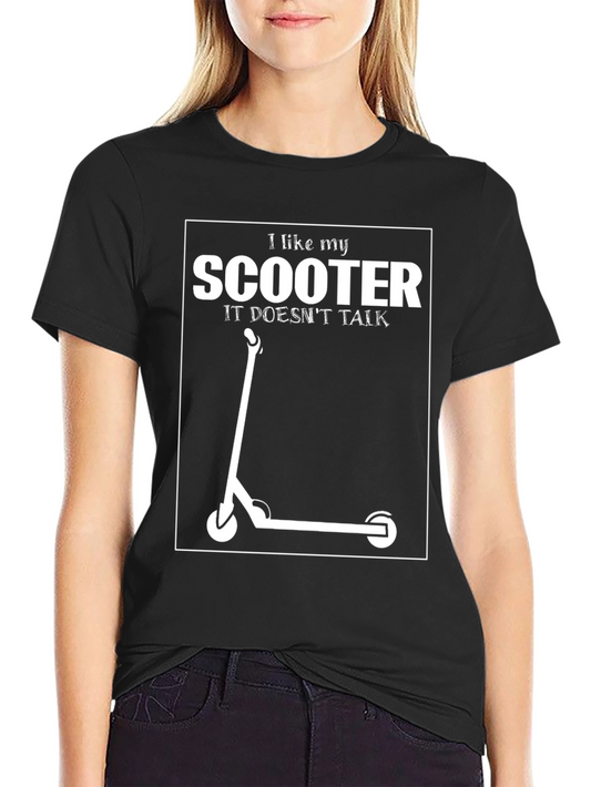 I Like My Scooter Funny T-Shirt