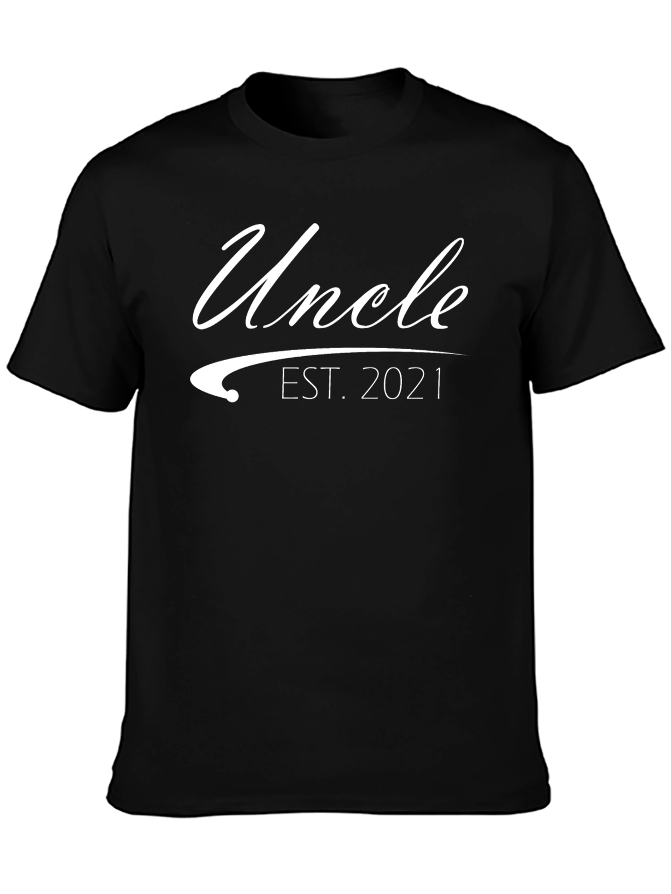Uncle Est. 2021 Black T-Shirt