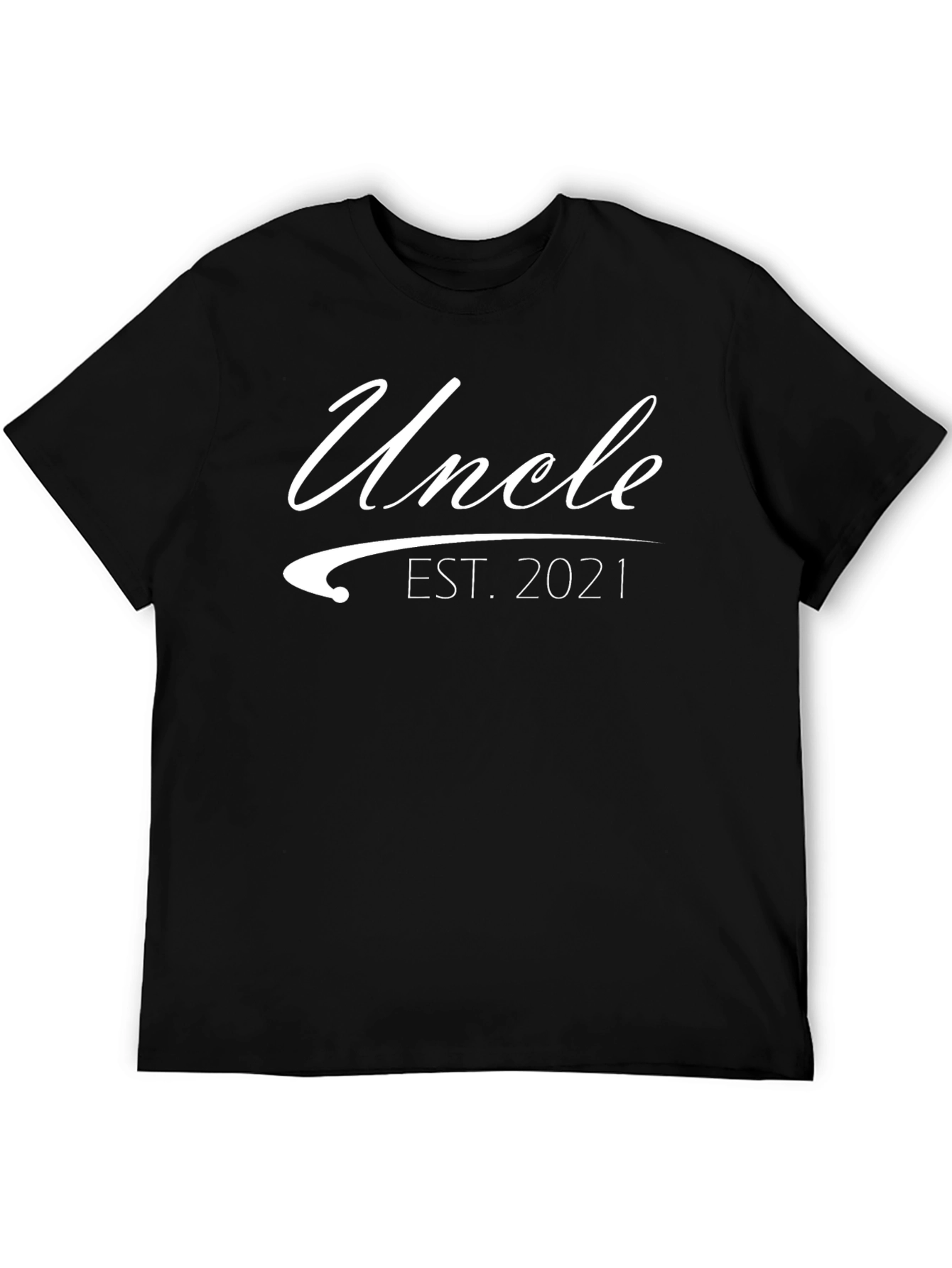 Uncle Est. 2021 Black T-Shirt