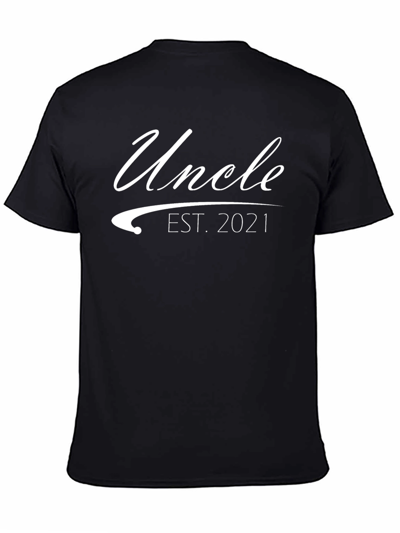 Uncle Est. 2021 Black T-Shirt