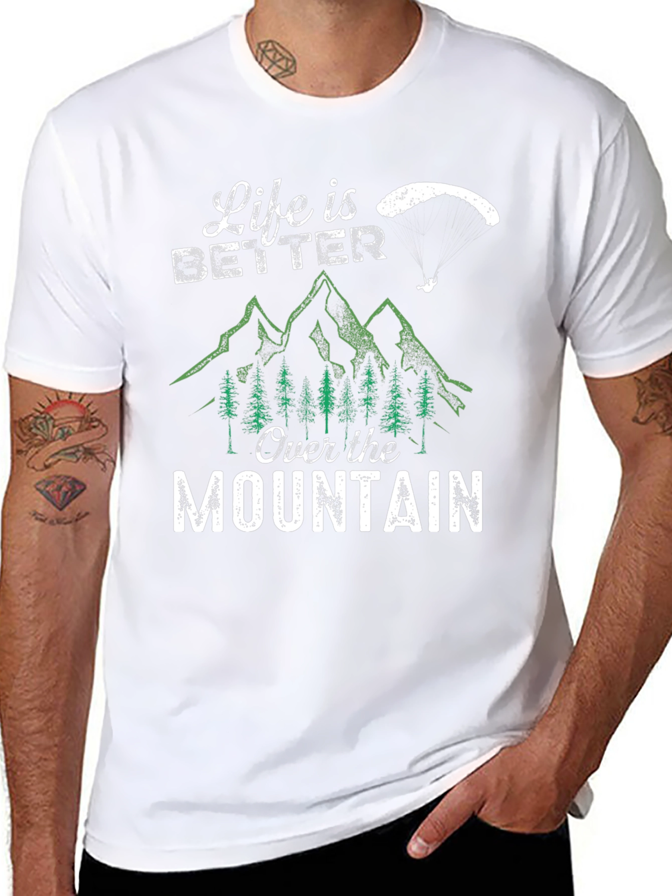 Life is Better Over the Mountain Graphic Tee