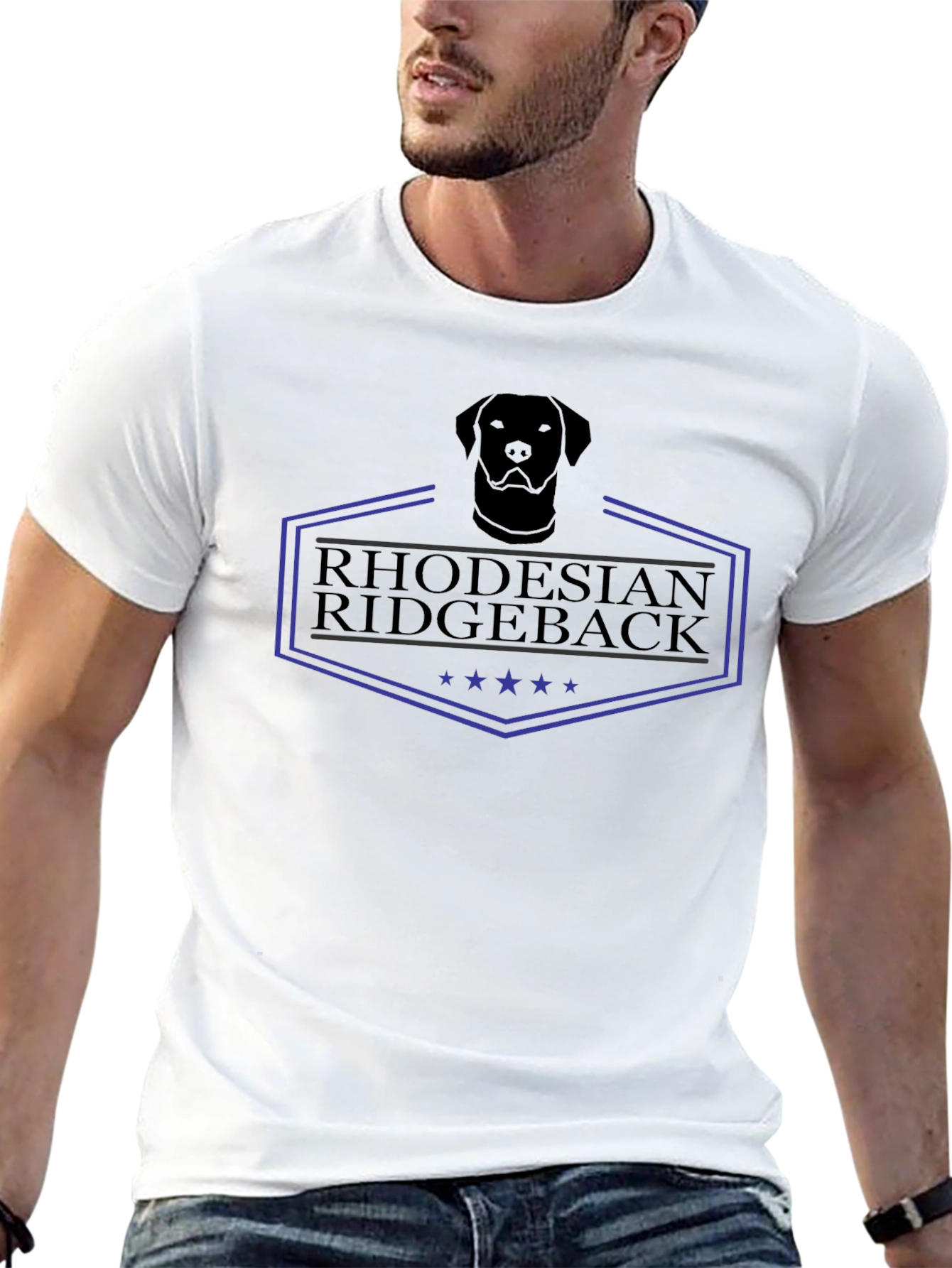 Rhodesian Ridgeback Graphic Tee - Dog Lover T-Shirt