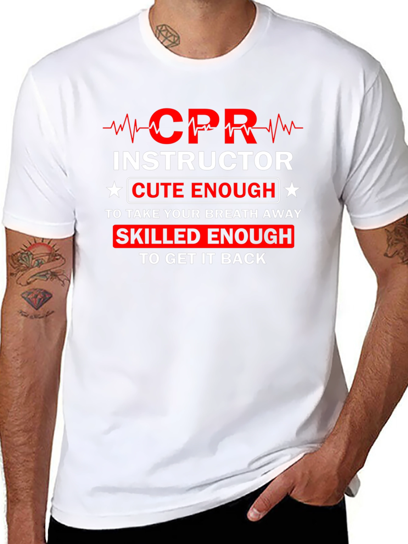 CPR Instructor Cute and Skilled T-Shirt
