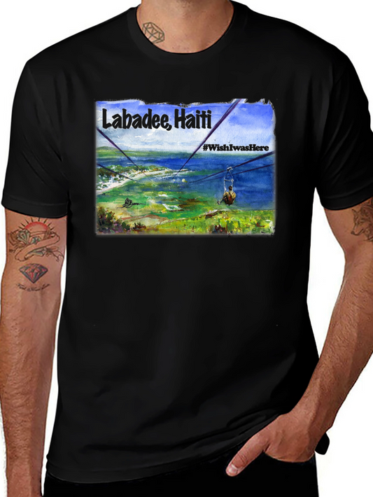Labadee Haiti Zipline Graphic Tee