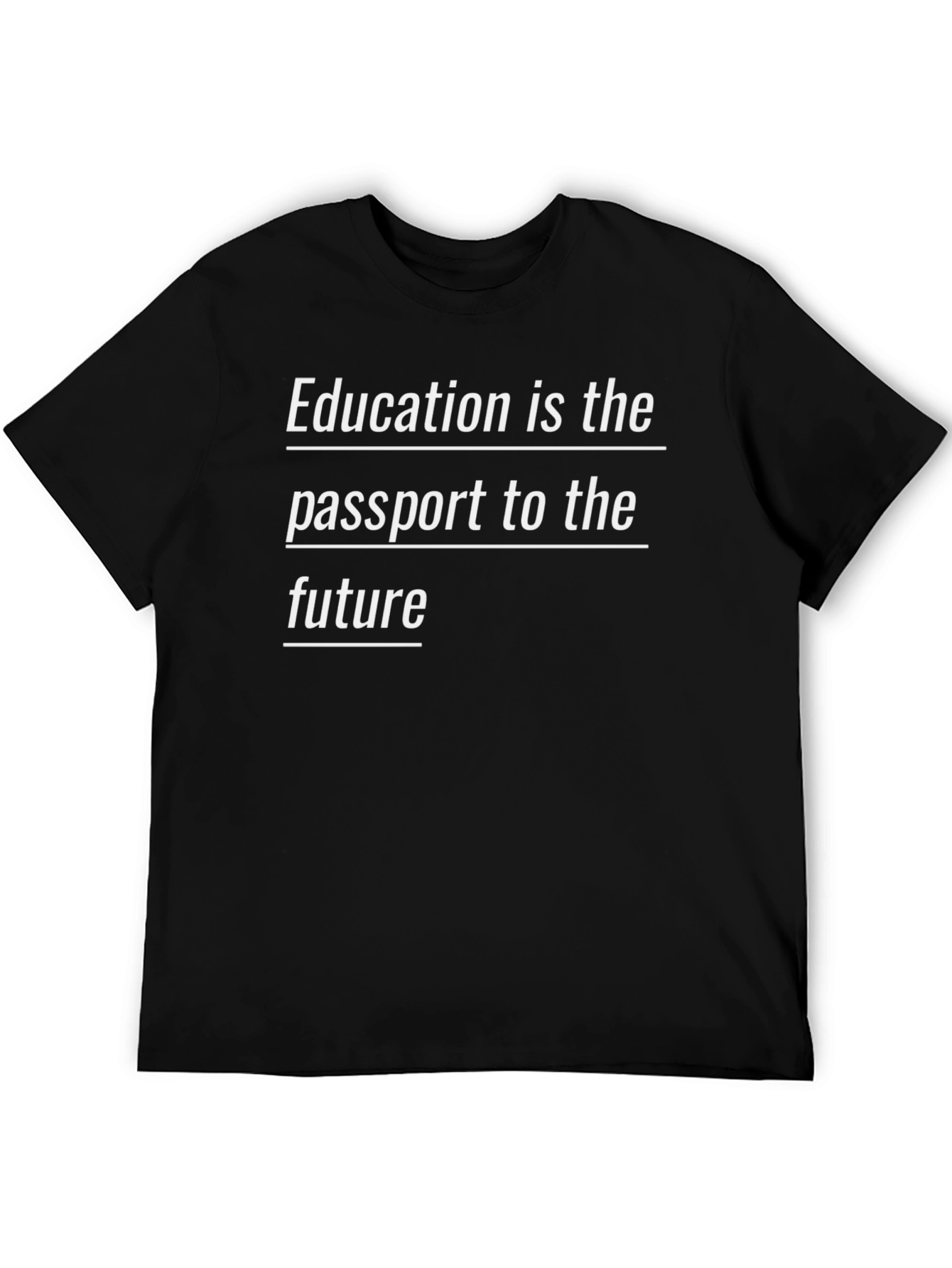 Education is the Passport to the Future T-Shirt