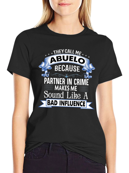 Abuelo Bad Influence Graphic T-Shirt