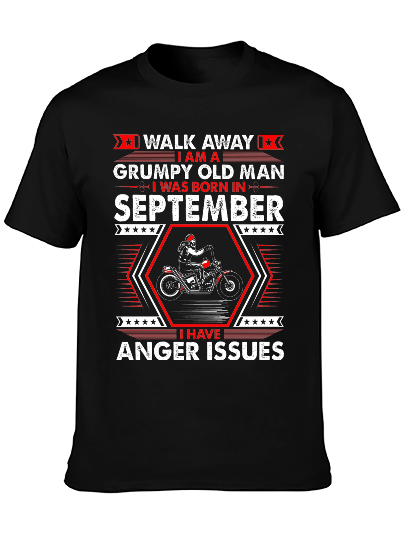 Grumpy Old Man September T-Shirt