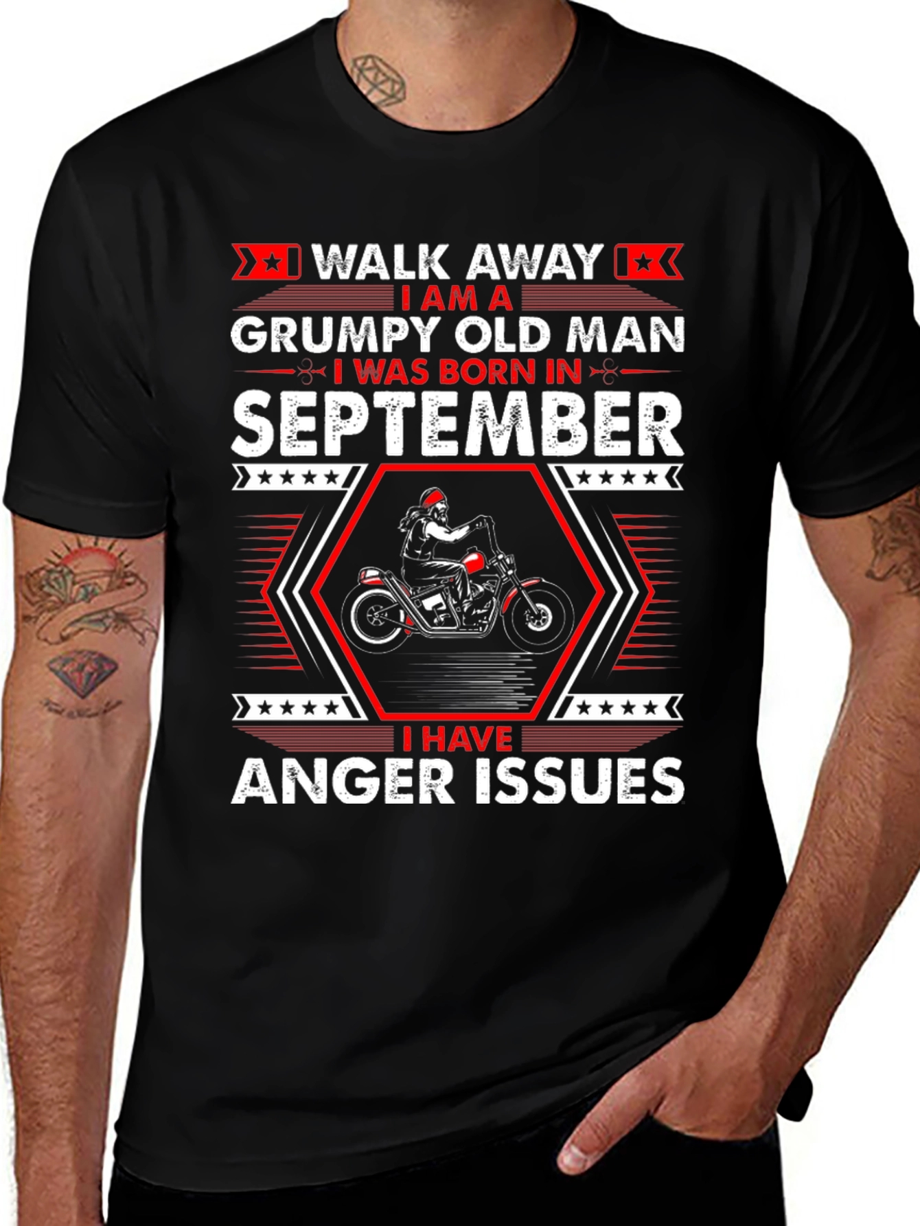 Grumpy Old Man September T-Shirt