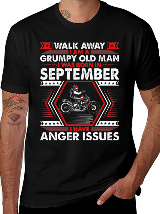 Grumpy Old Man September T-Shirt