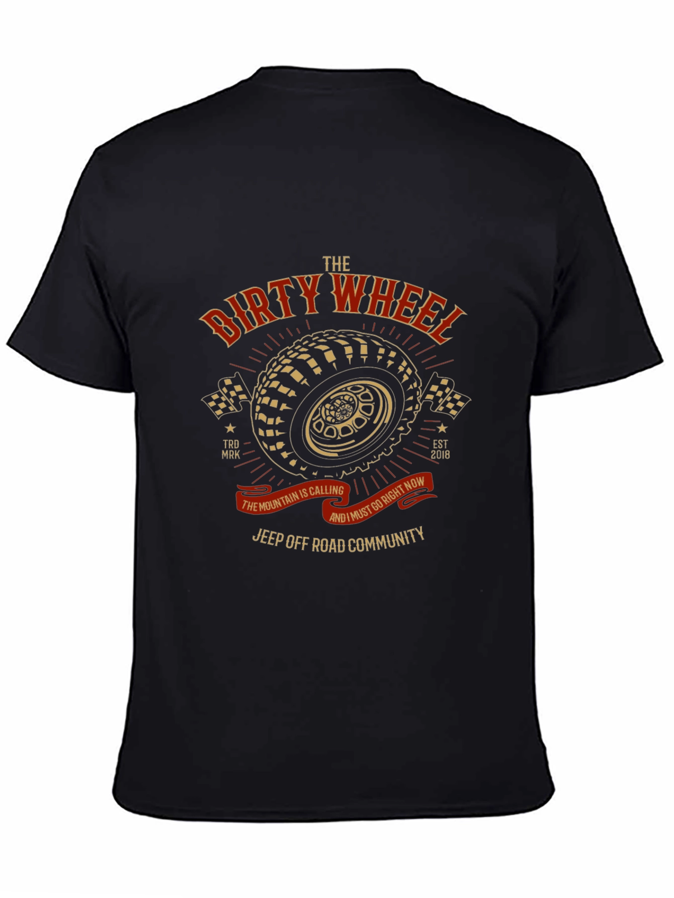 Dirty Wheel Jeep Off-Road Community T-Shirt