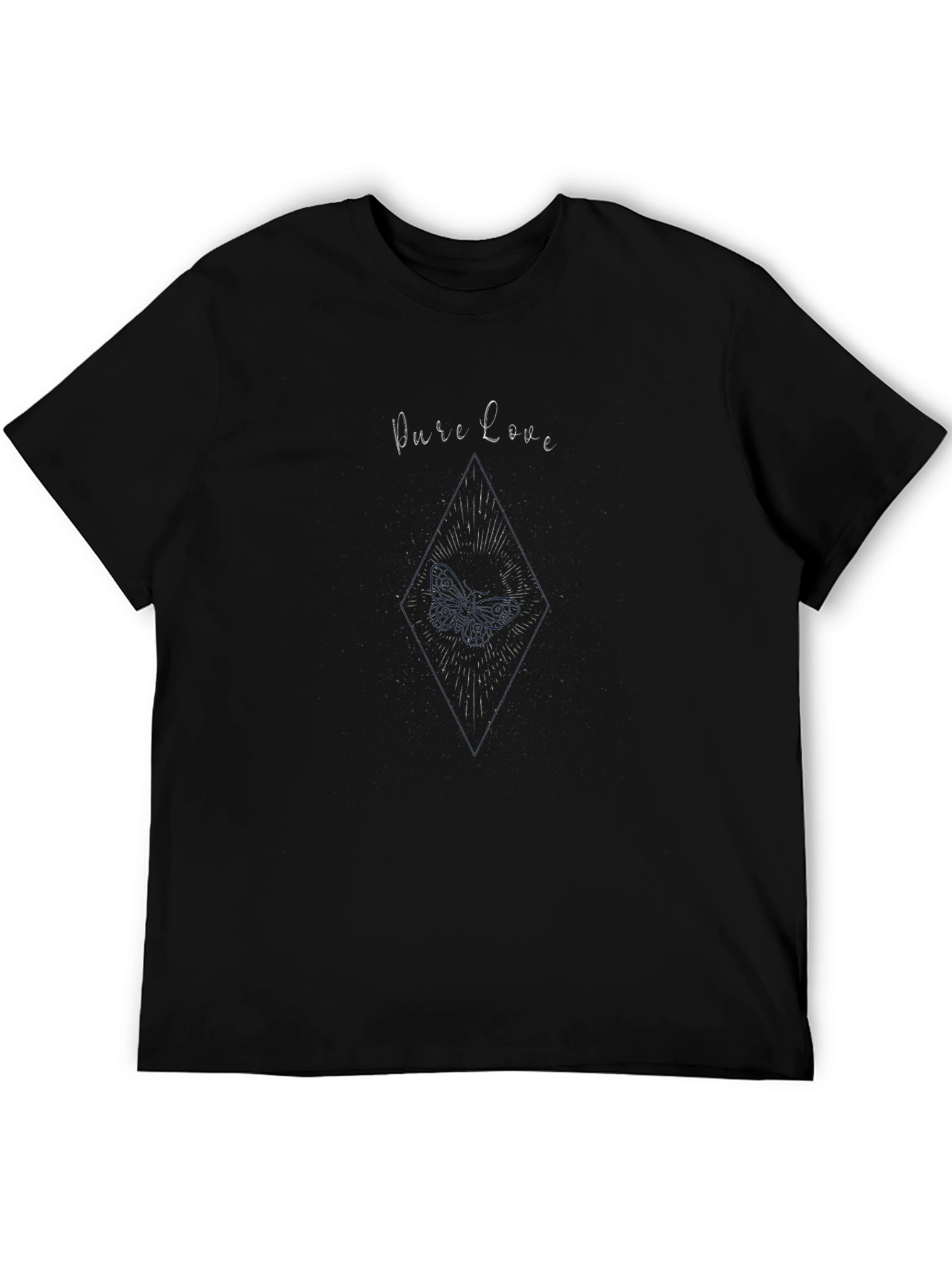 Pure Love Graphic T-Shirt - Black