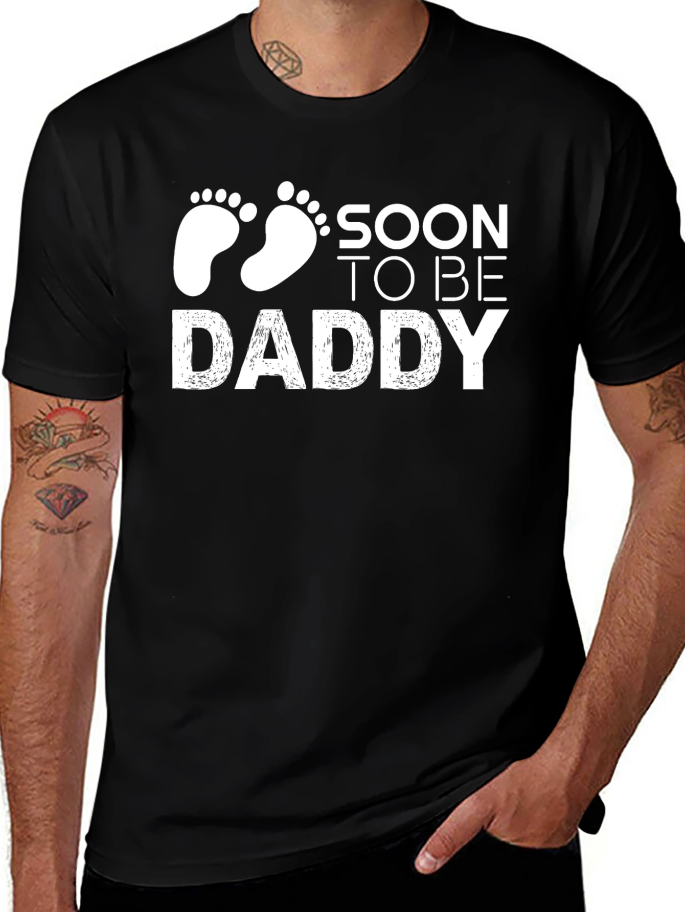 Soon To Be Daddy T-Shirt - Baby Announcement