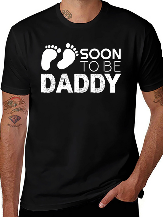 Soon To Be Daddy T-Shirt - Baby Announcement