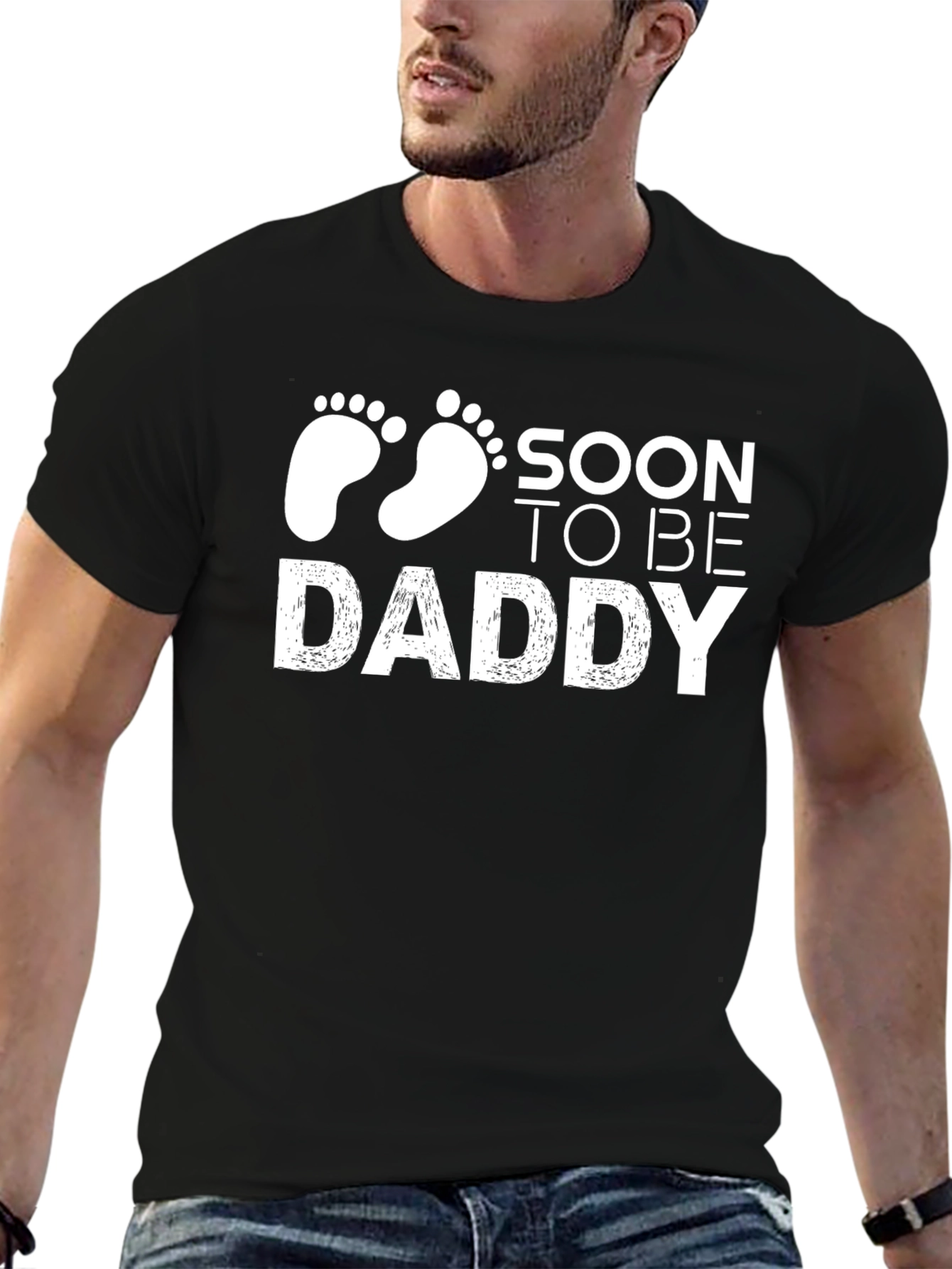 Soon To Be Daddy T-Shirt - Baby Announcement