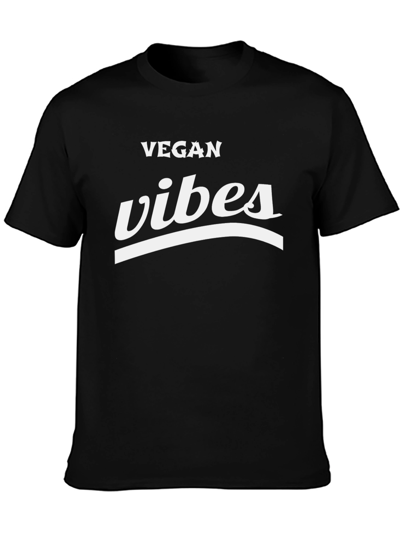 Vegan Vibes T-Shirt - Black