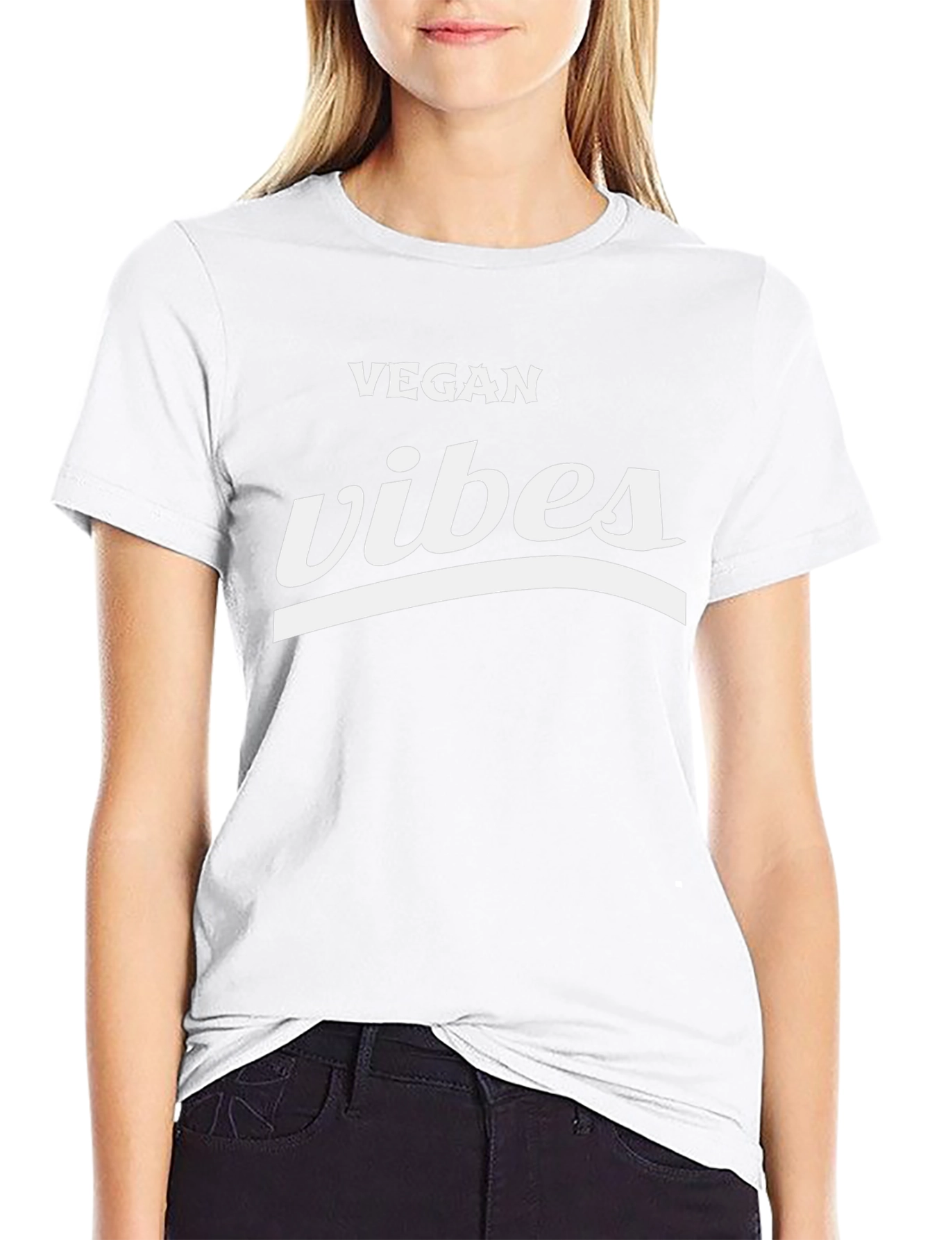 Vegan Vibes T-Shirt - Black
