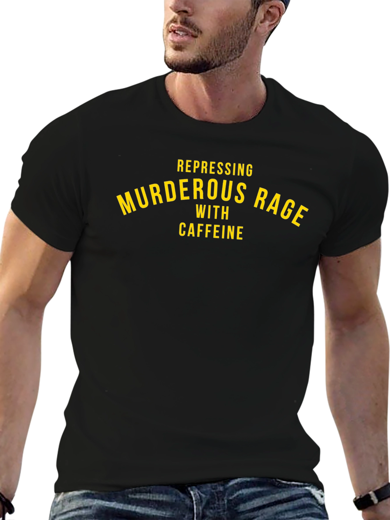 Repressing Murderous Rage T-Shirt - Black