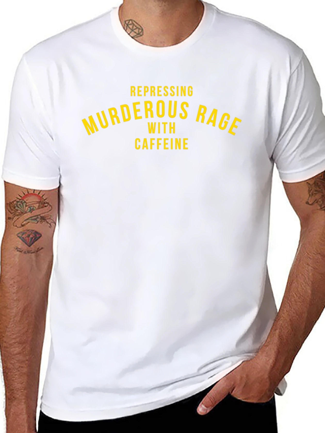 Repressing Murderous Rage T-Shirt - Black