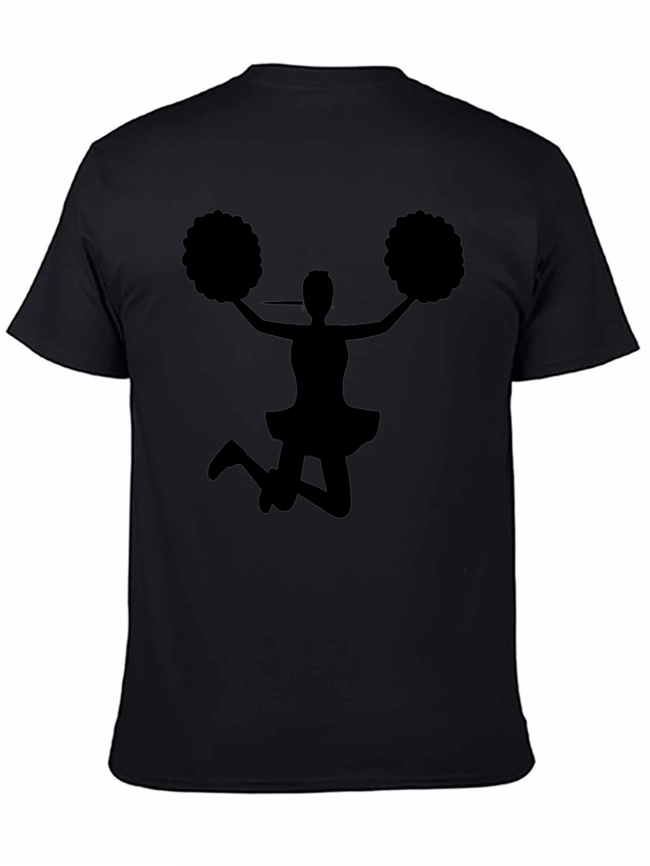 Cheerleader Silhouette Graphic Tee