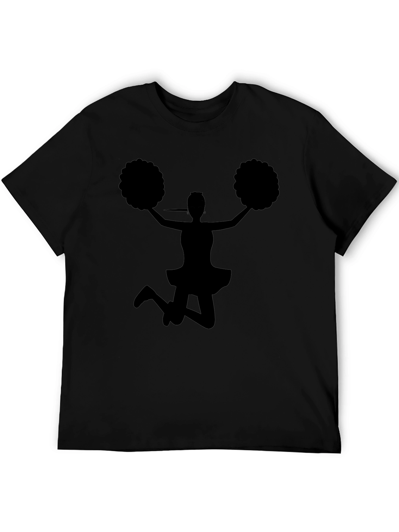 Cheerleader Silhouette Graphic Tee
