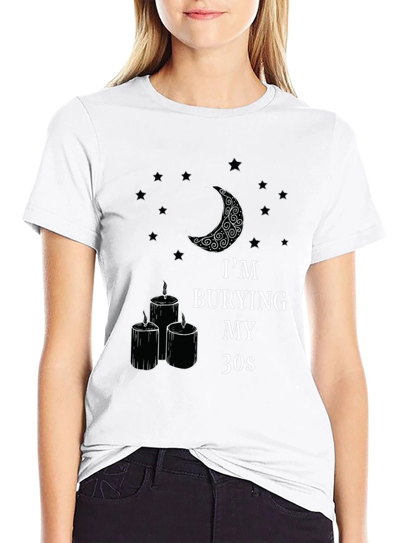 Burying My 30s Graphic Tee - Birthday Celebration Shirt