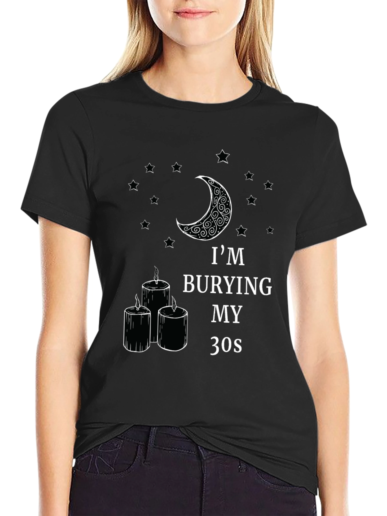 Burying My 30s Graphic Tee - Birthday Celebration Shirt