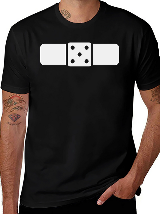 Dice Bandage T-Shirt - Funny Casual Tee