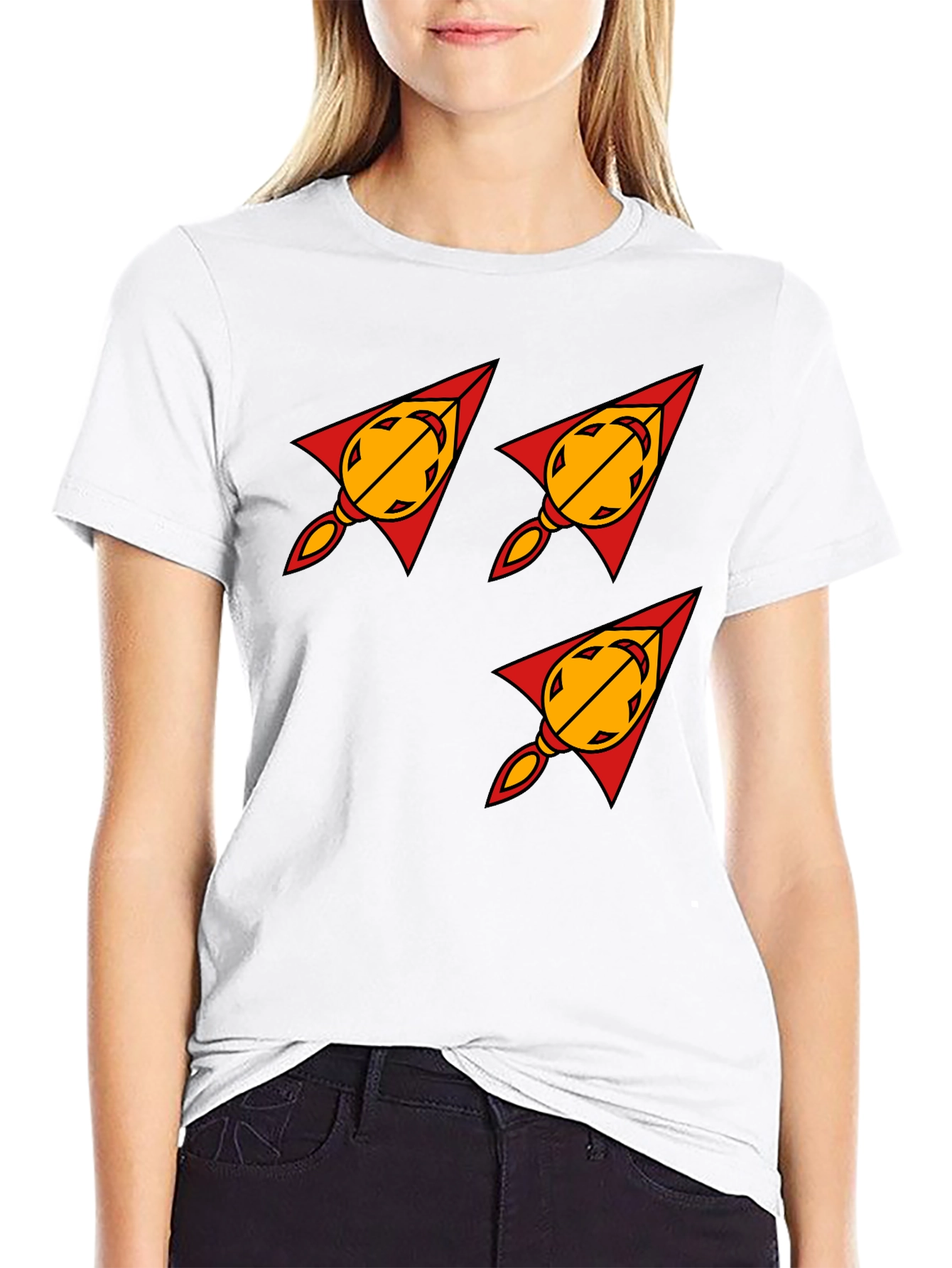 Rocket Arrow T-Shirt - Bold Graphic Tee