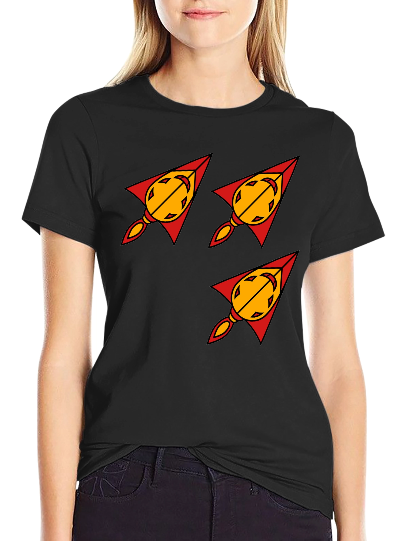 Rocket Arrow T-Shirt - Bold Graphic Tee