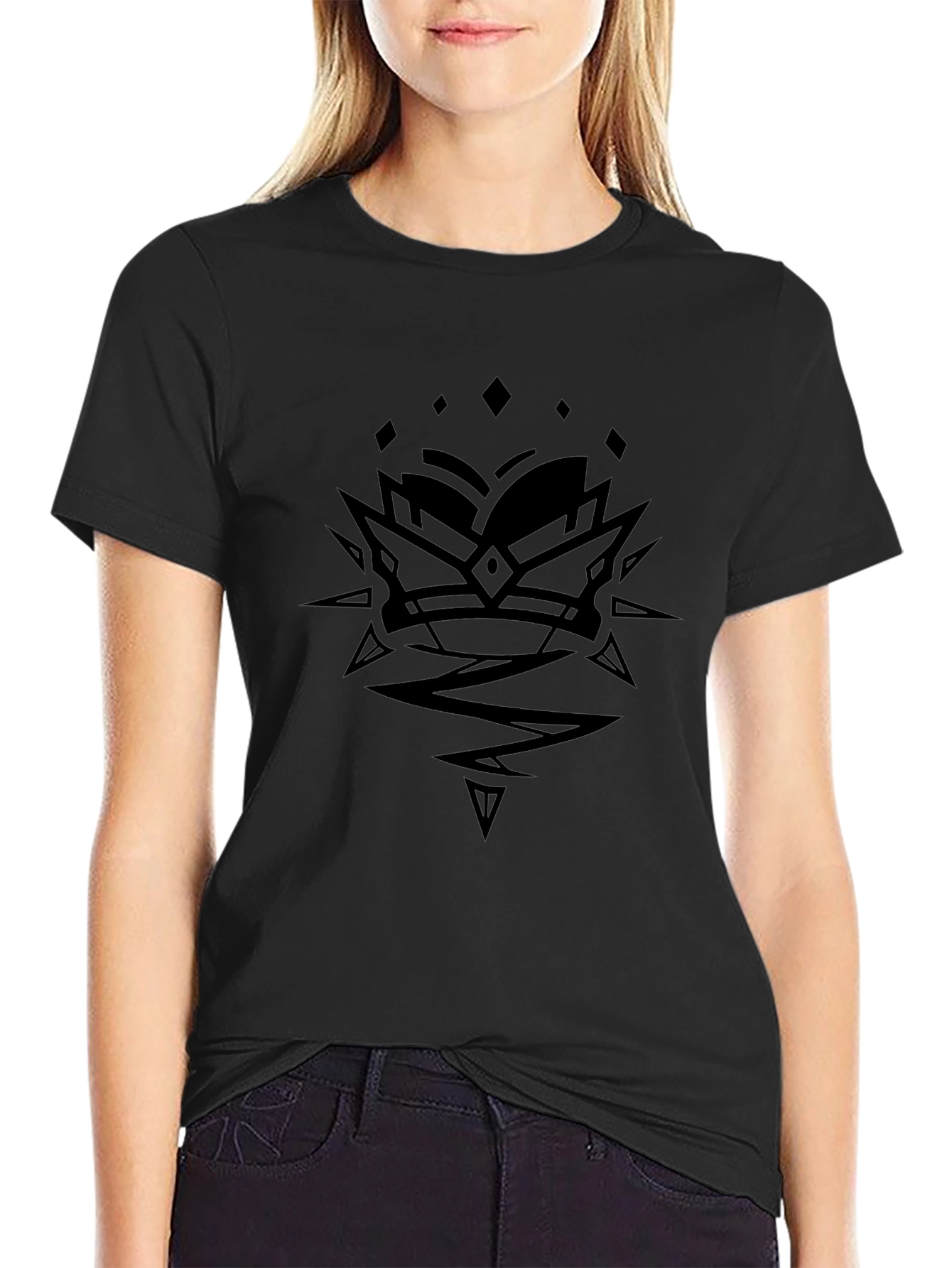 Crown Emblem Black T-Shirt
