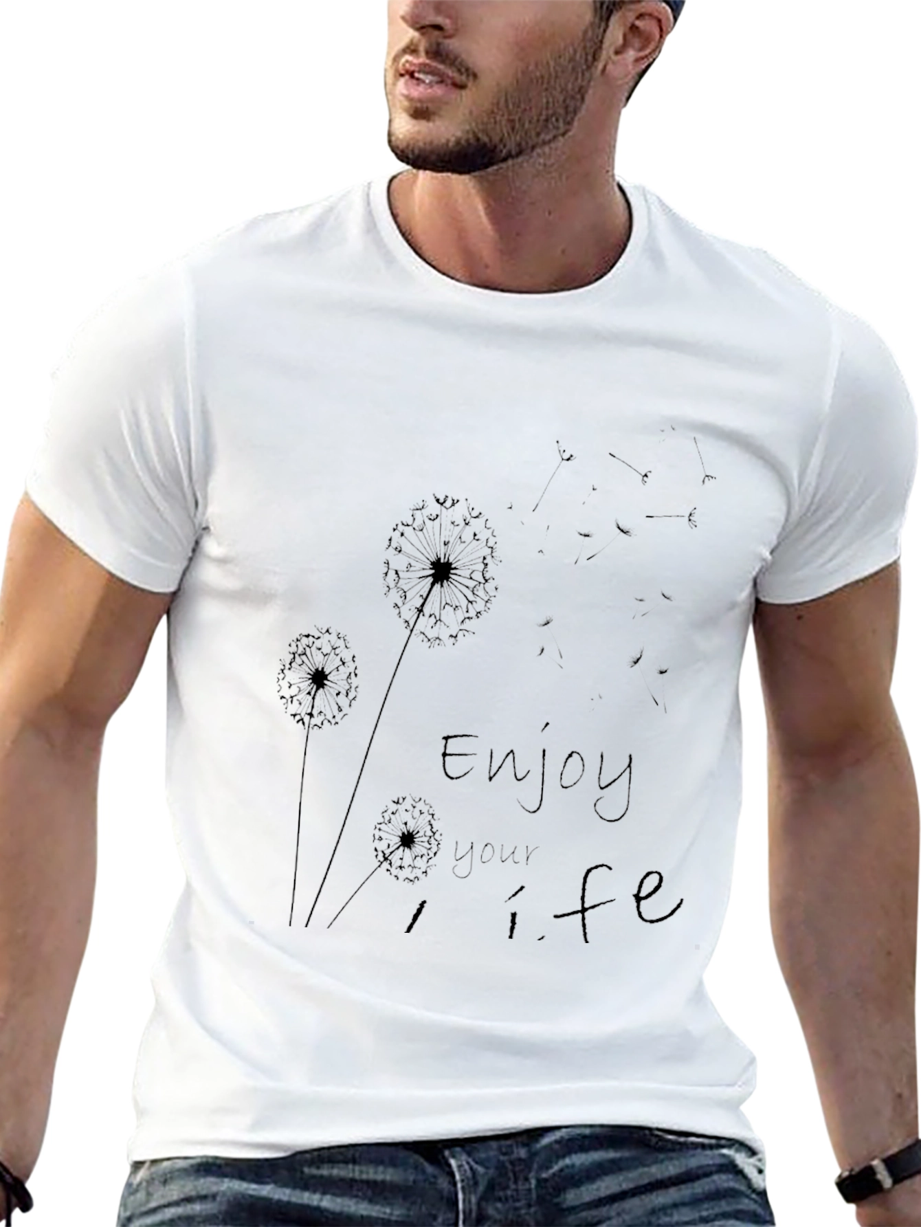 Enjoy Life Dandelion Black Tee