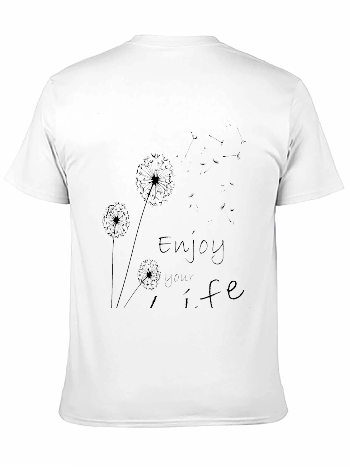 Enjoy Life Dandelion Black Tee