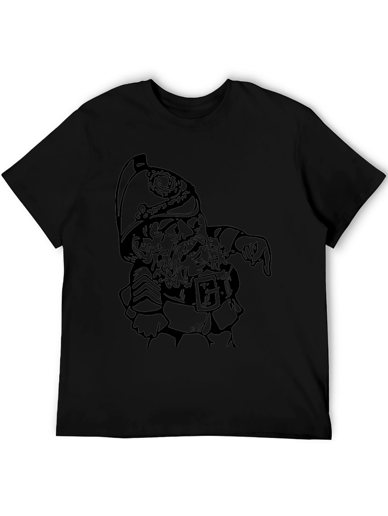 Grumpy Old Prospector Graphic Tee - Black