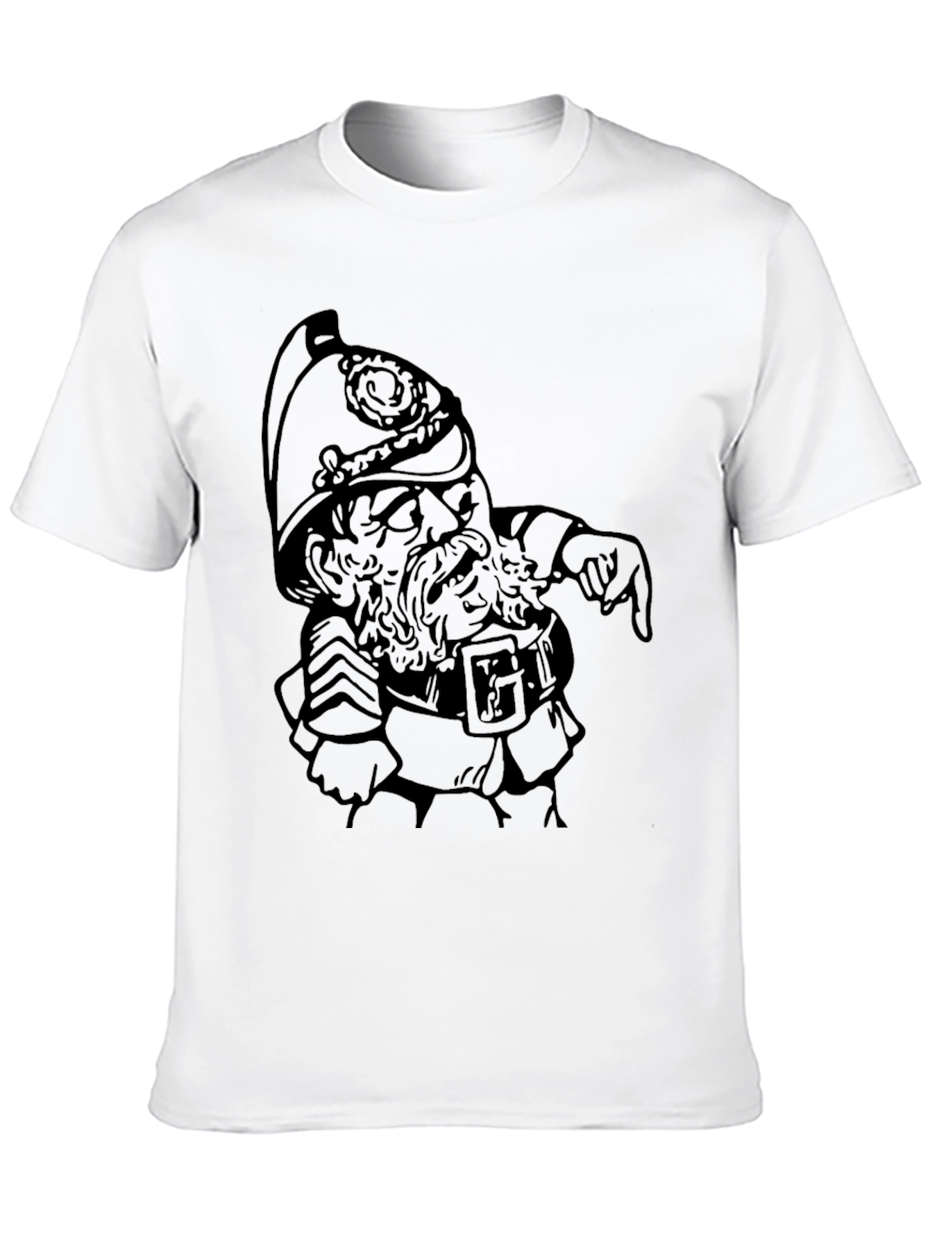 Grumpy Old Prospector Graphic Tee - Black
