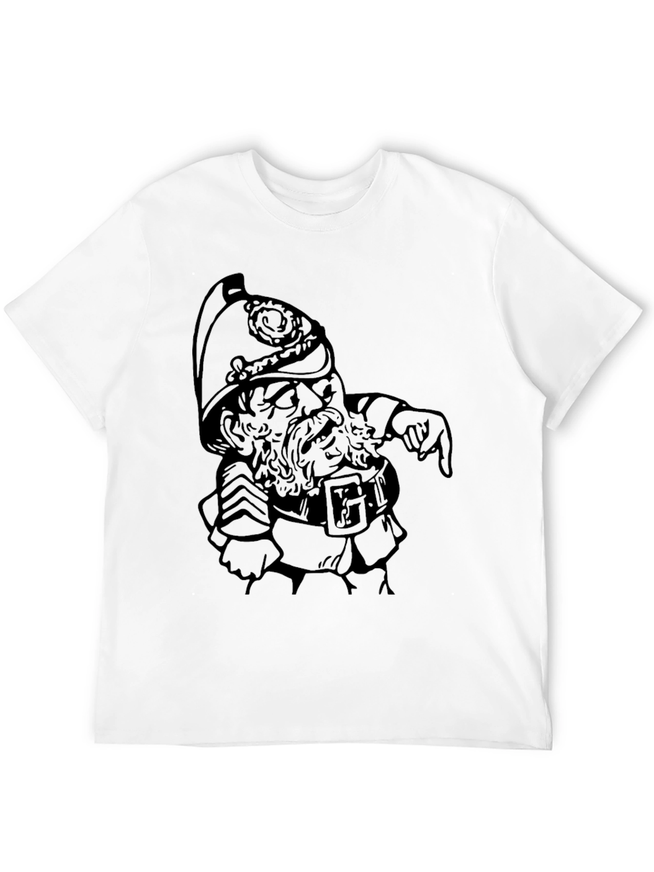 Grumpy Old Prospector Graphic Tee - Black