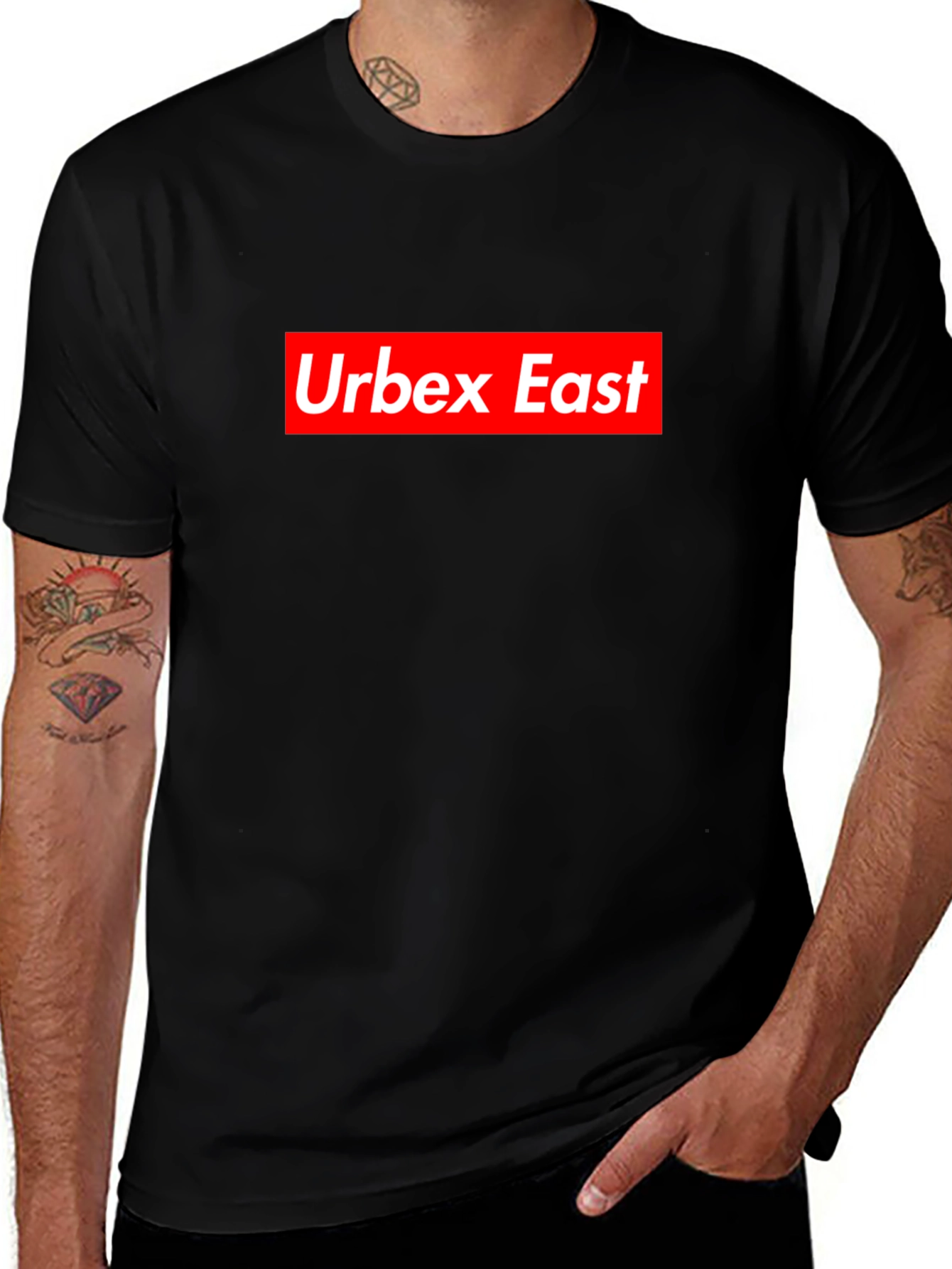 Urbex East Black T-Shirt