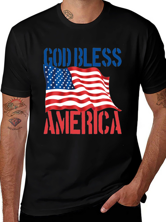 God Bless America Graphic T-Shirt