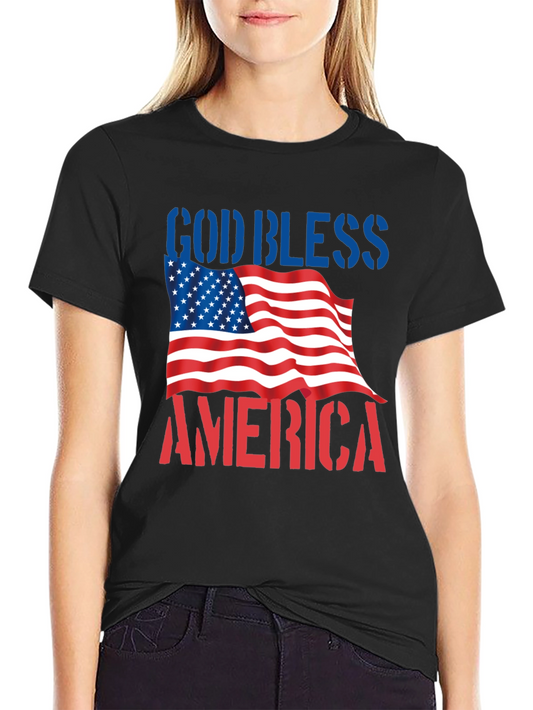God Bless America Graphic T-Shirt