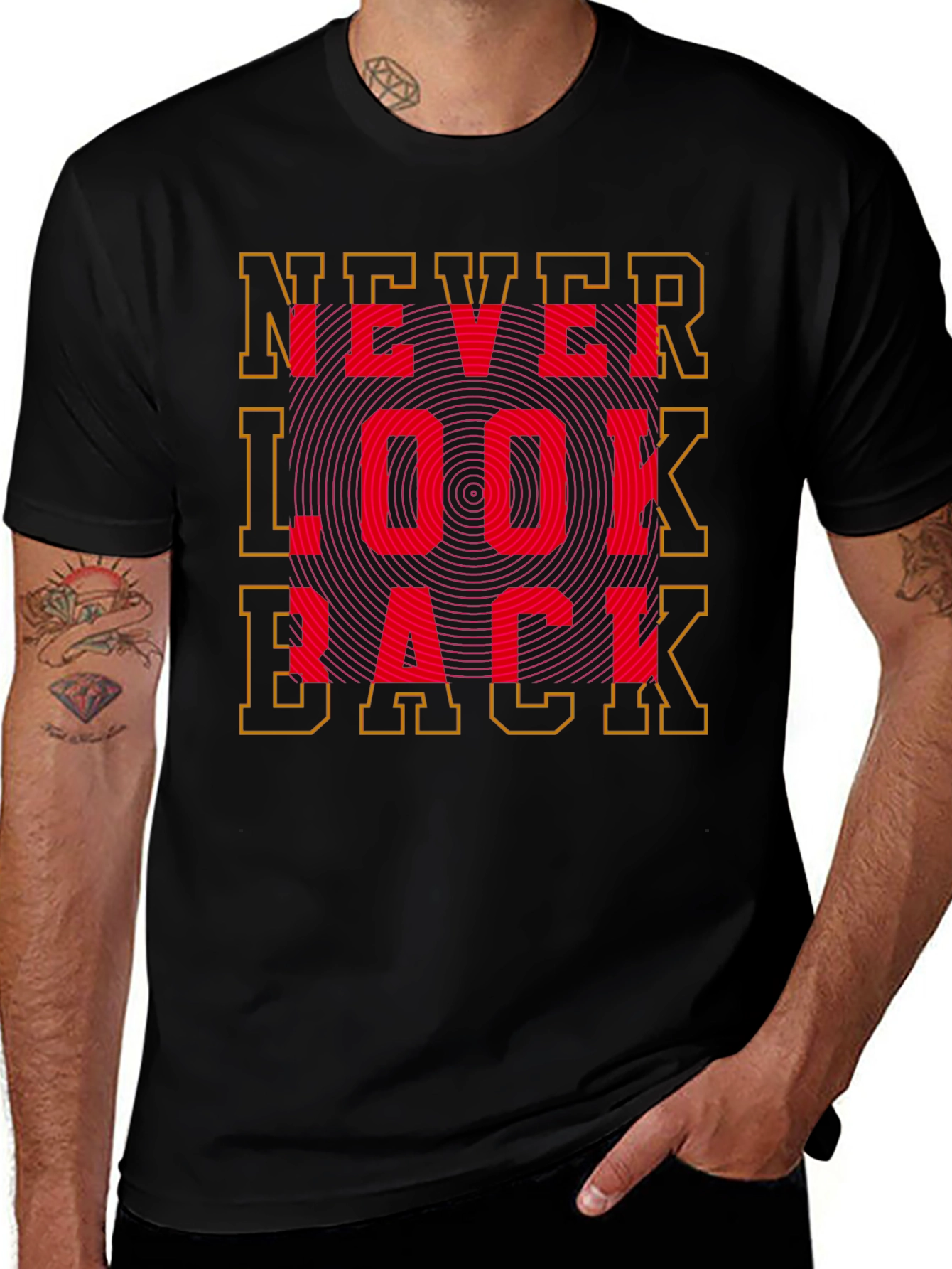 Never Look Back Graphic Tee