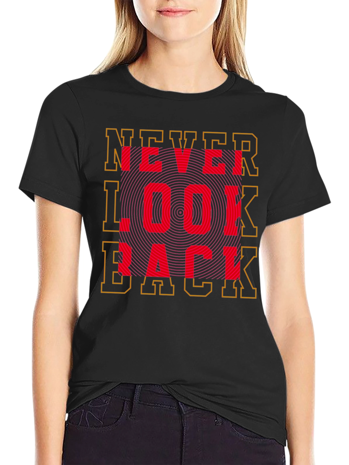 Never Look Back Graphic Tee
