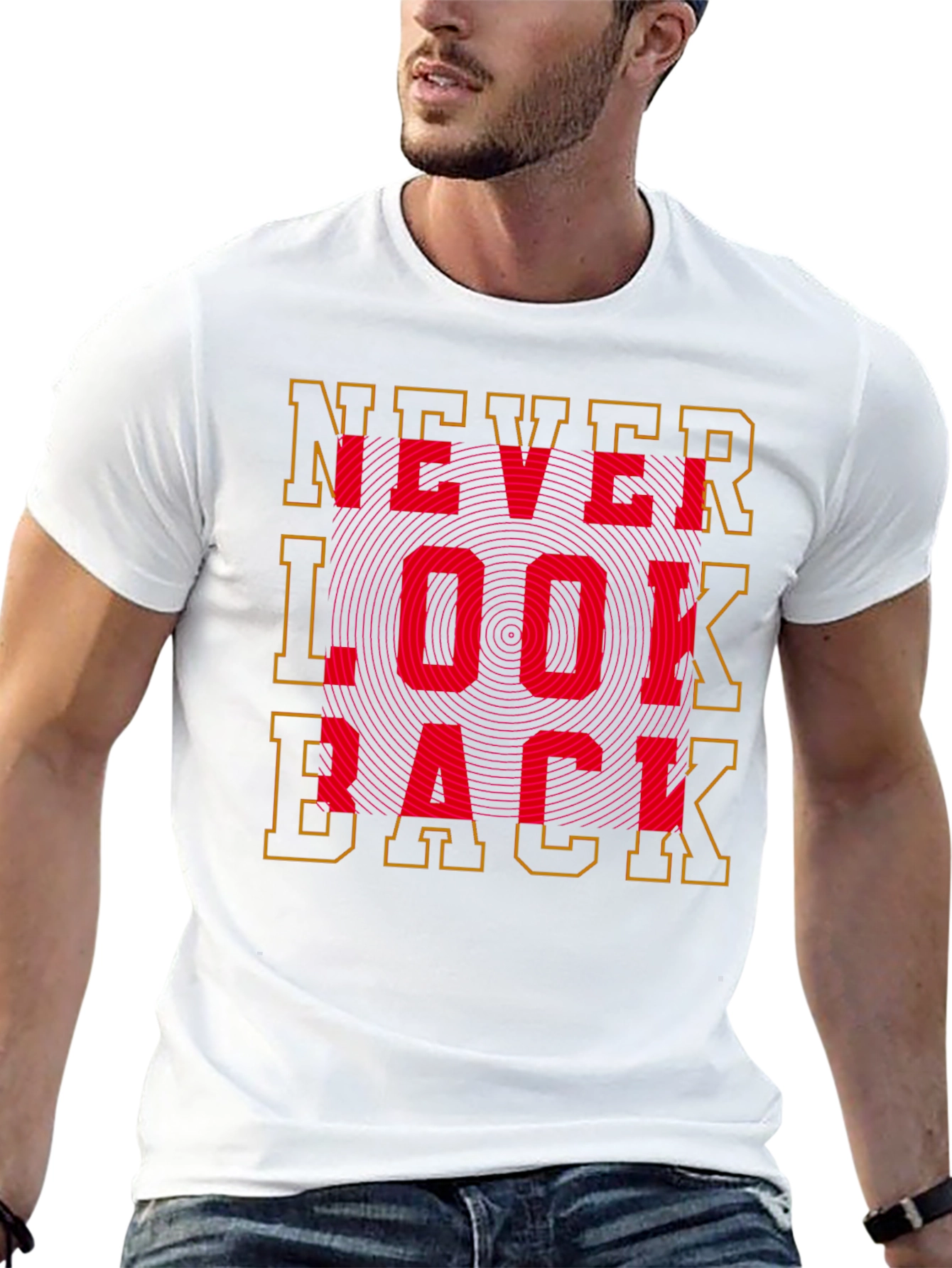 Never Look Back Graphic Tee