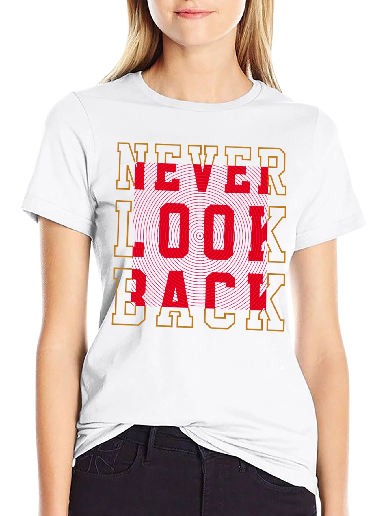 Never Look Back Graphic Tee