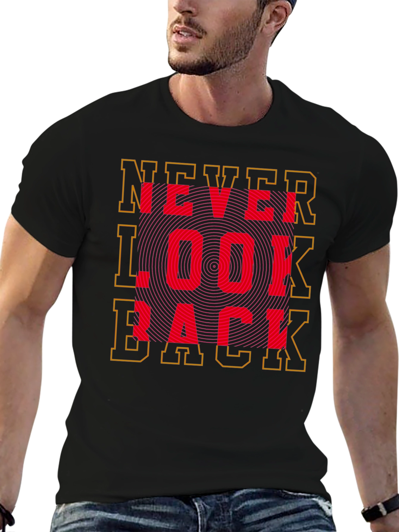 Never Look Back Graphic Tee