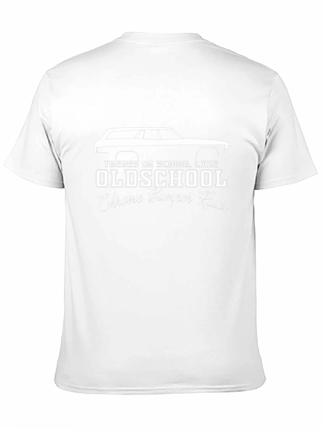 Oldschool Chrome Bumper Rides T-Shirt