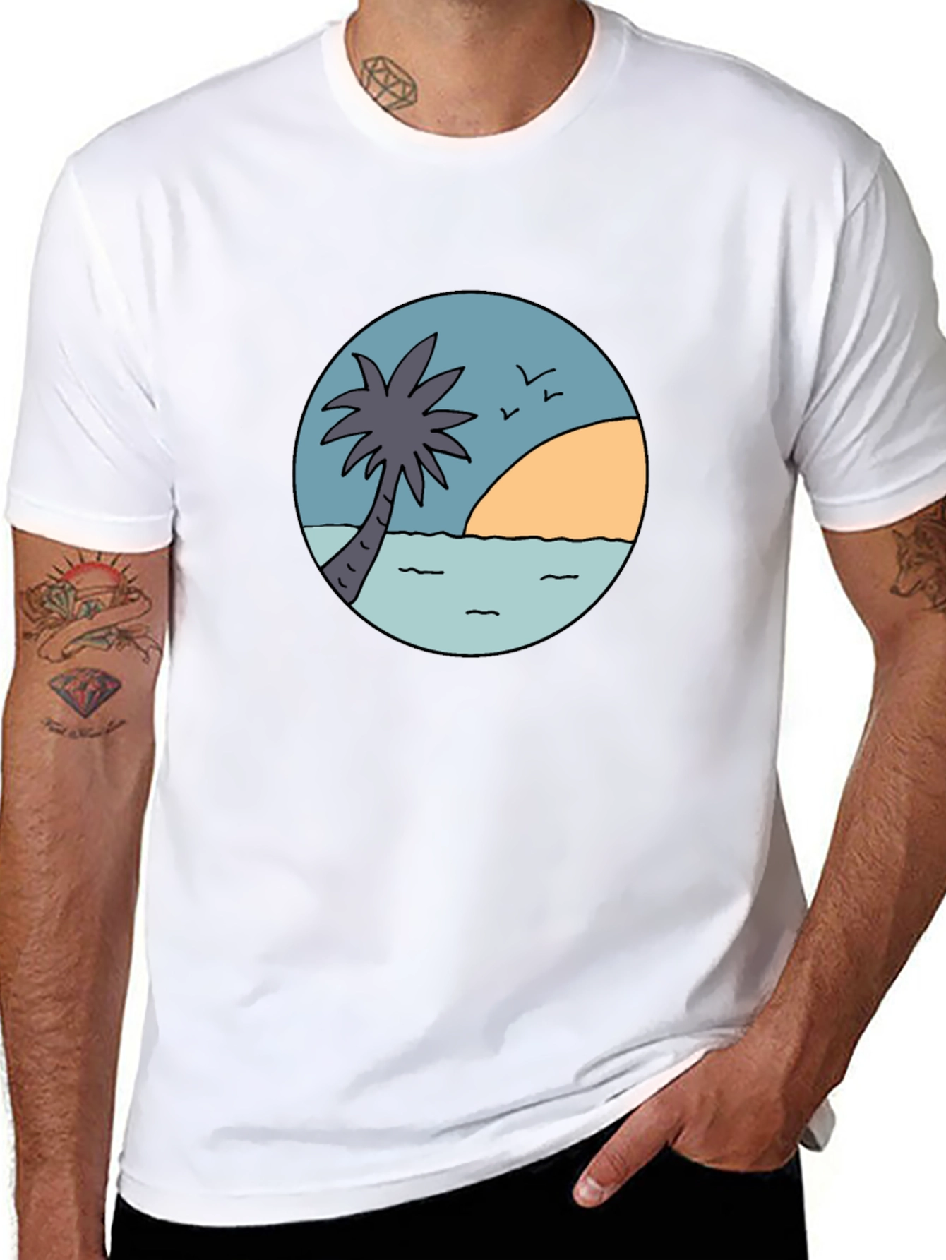 Tropical Beach T-Shirt