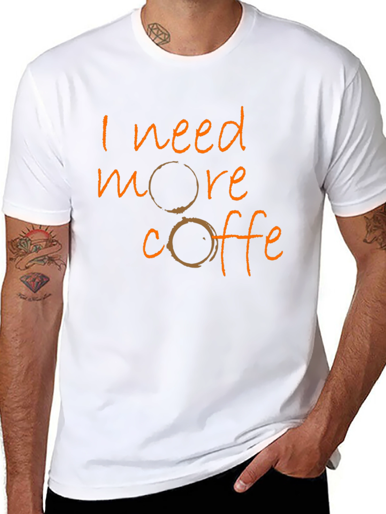 I Need More Coffee Graphic T-Shirt