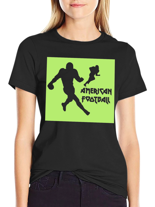 American Football Graphic Print Tee