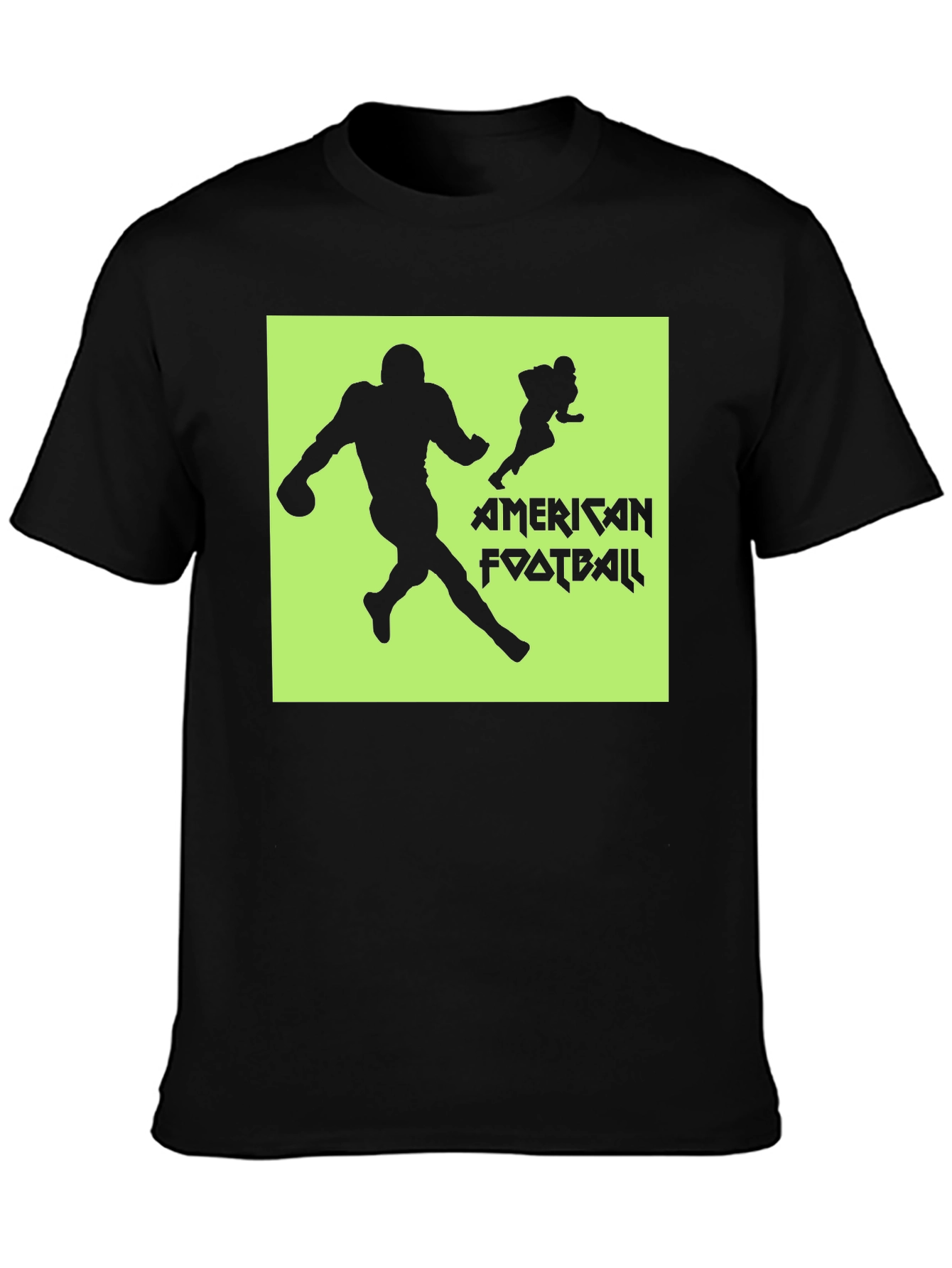 American Football Graphic Print Tee