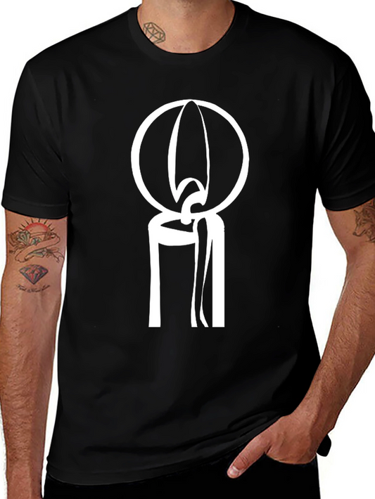 Candlelight Graphic Tee - Soft Cotton Blend