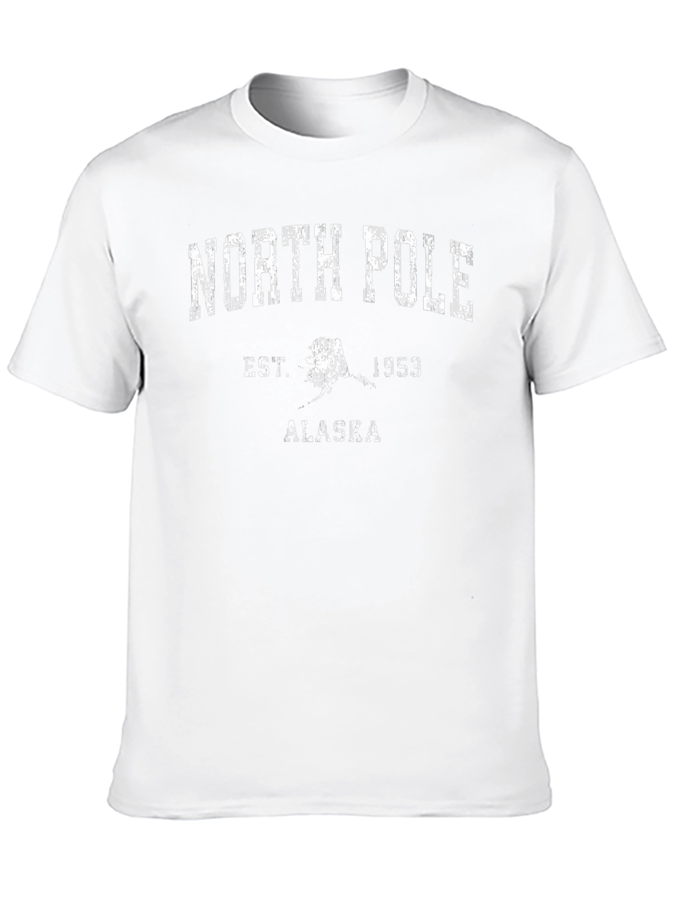 North Pole Alaska Est. 1953 Graphic T-Shirt